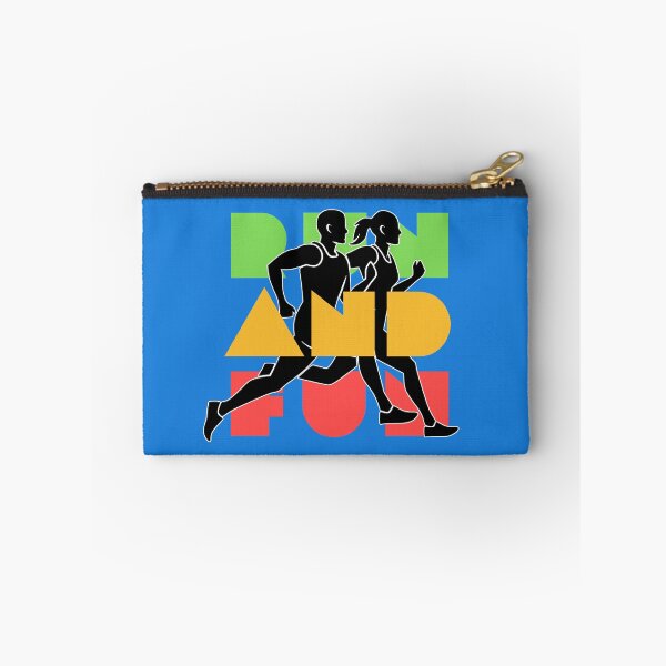 Item preview, Run And Fun Couple Runner T-Shirt Colorful Running Gift Jogging Graphic Tee designed and sold by oonproducts.