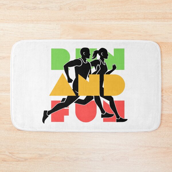 Item preview, Run And Fun Couple Runner T-Shirt Colorful Running Gift Jogging Graphic Tee designed and sold by oonproducts.