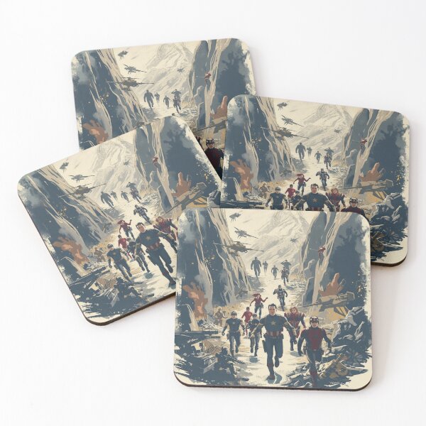 Item preview, Heroes Through the Mountain Pass designed and sold by Artisan Finds Online.