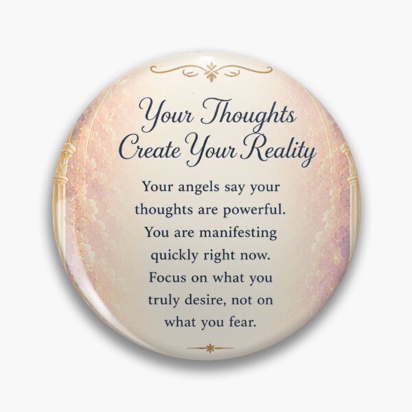 Item preview, 1111 Your Thoughts Create Reality designed and sold by AngelLighthouse.