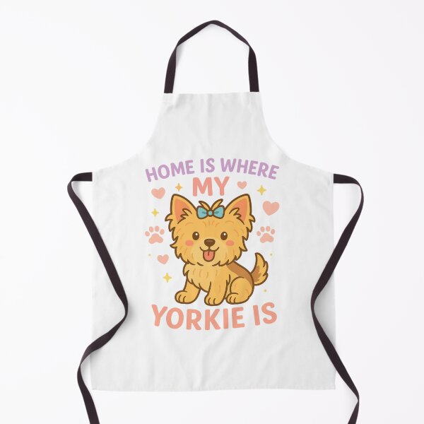 Item preview, Home Is Where My Yorkie Is Cute Yorkshire Terrier Dog Lover Design designed and sold by FurAndFlaireg.