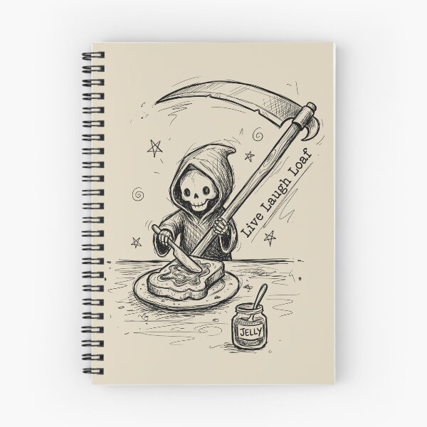 Item preview, Scythe Butter - Cute Grim Reaper designed and sold by bapupa.