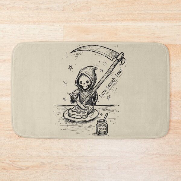 Item preview, Scythe Butter - Cute Grim Reaper designed and sold by bapupa.