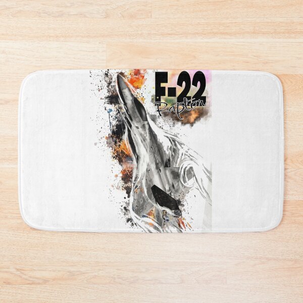 Item preview, F-22 Raptor Vertical Climb Watercolor Splash Art Poster designed and sold by HEROHIRO.