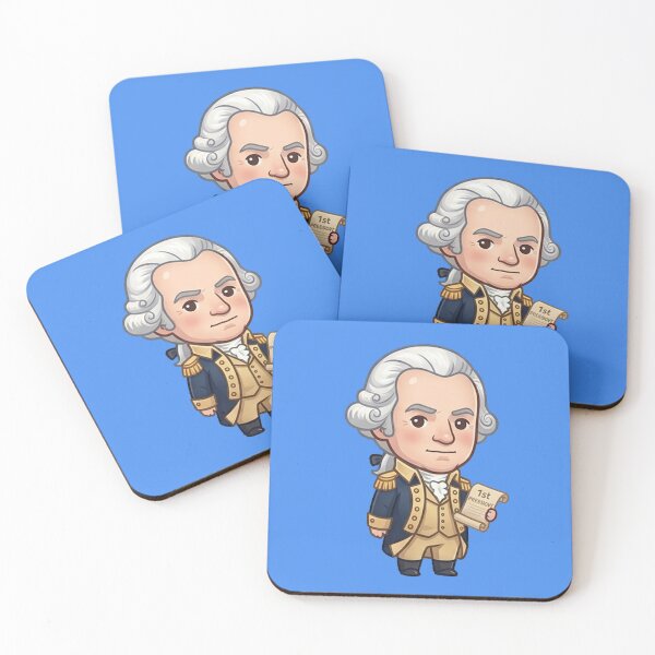 Item preview, President George Washington -  Cutie History  designed and sold by CleverCulture.