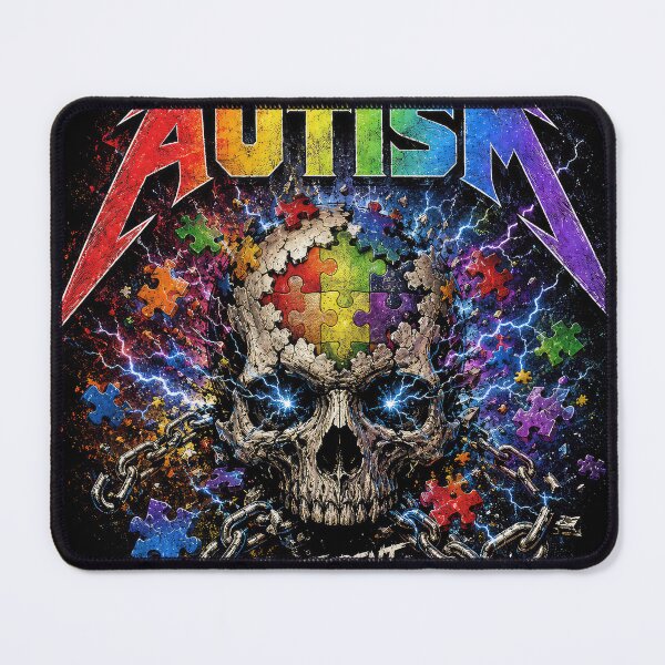 Item preview, Autism Metallica Funny designed and sold by thewandswant.