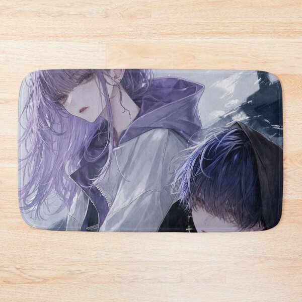Item preview, Original Anime Duo | Dark Aesthetic Streetwear | Yami Kawaii Character Art designed and sold by Sticleg.