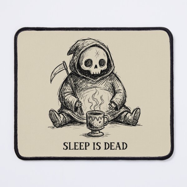 Item preview, Underworld Coffee - Cute Grim Reaper designed and sold by bapupa.