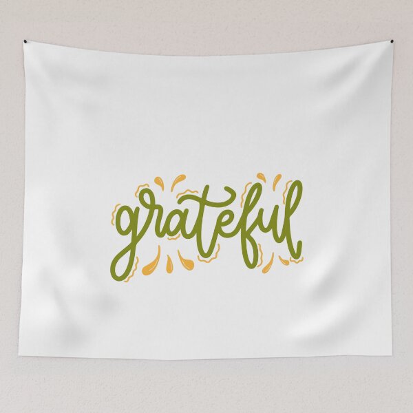 Item preview, Grateful Gratitude Inspirational Positivity Thankful Mindfulness designed and sold by JonesFlora2025.