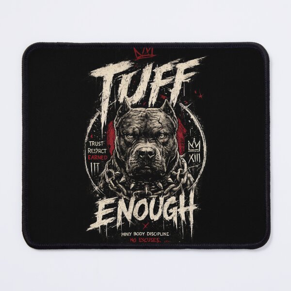 Item preview, Pitbull Motivation - Mind Body Discipline No Excuses Streetwear designed and sold by Wild-way Art.