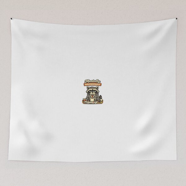 Item preview, Mentally Inappropriate  designed and sold by stickyhubprinting.