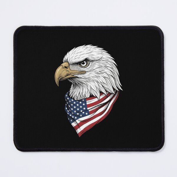 Item preview, Bald Eagle American Flag Patriot USA Freedom designed and sold by SofenArt.