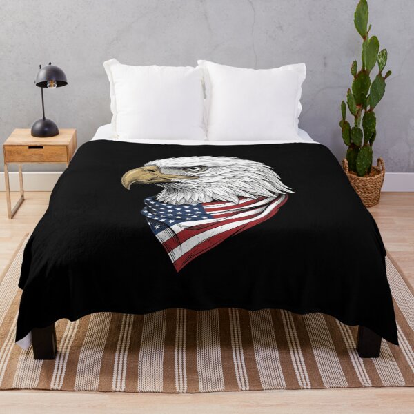 Item preview, Bald Eagle American Flag Patriot USA Freedom designed and sold by SofenArt.