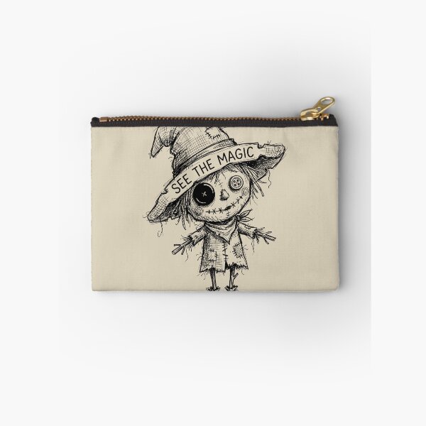 Item preview, Button Blink - Spooky Cute Scarecrow designed and sold by bapupa.