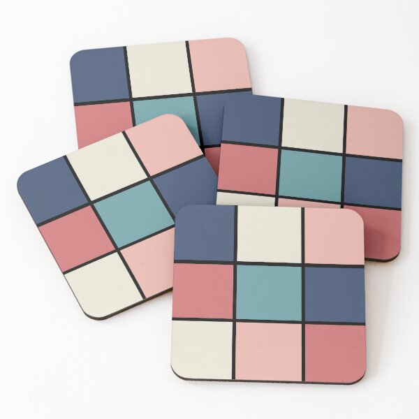 Item preview, abstract blue / pink designed and sold by WellN.