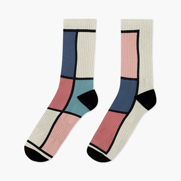 Item preview, abstract blue / pink designed and sold by WellN.