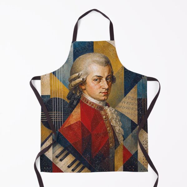Item preview, Wolfgang Mozart, Austrian composer painting. designed and sold by GalleryKauffeld.