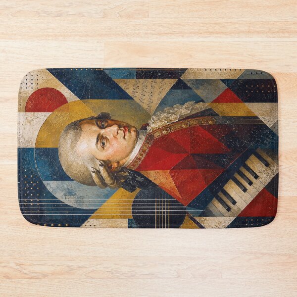 Item preview, Wolfgang Mozart, Austrian composer painting. designed and sold by GalleryKauffeld.