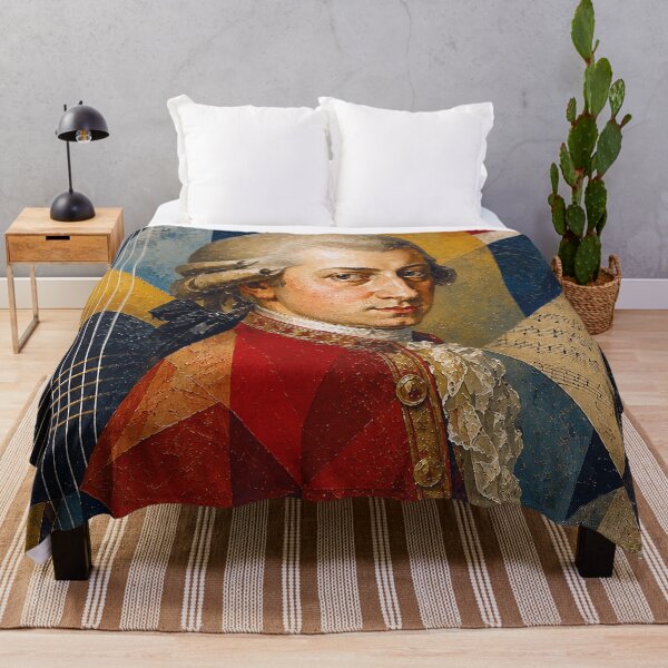 Item preview, Wolfgang Mozart, Austrian composer painting. designed and sold by GalleryKauffeld.