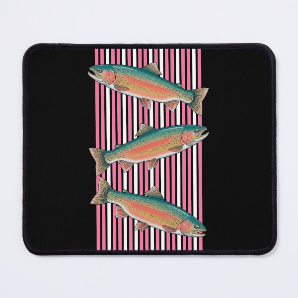 Item preview, Rainbow Trout Fishing Angler Fly Fishing Hobby Freshwater Fish designed and sold by SofenArt.