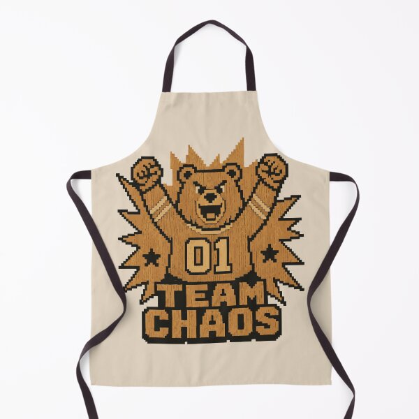 Item preview, Team Chaos Bear Logo | Vintage Pixel Varsity Number Mascot designed and sold by AbderraimArt.