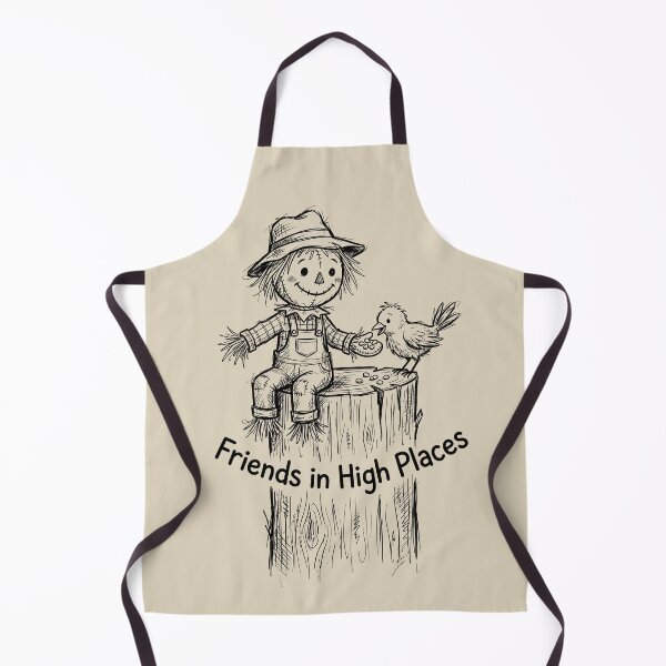 Item preview, Crow Feast - Spooky Cute Scarecrow designed and sold by bapupa.
