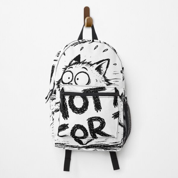 Item preview, Not Made for This - Cat Funny Running from Responsibilities Cartoon Graphic designed and sold by Wearit.shop.