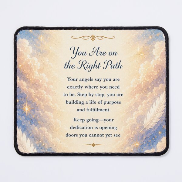 Item preview, 1234 You Are On The Right Path designed and sold by AngelLighthouse.