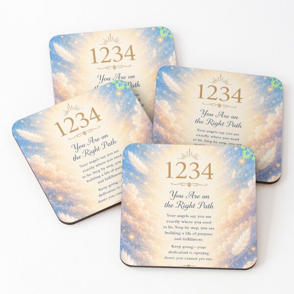 Item preview, 1234 You Are On The Right Path designed and sold by AngelLighthouse.