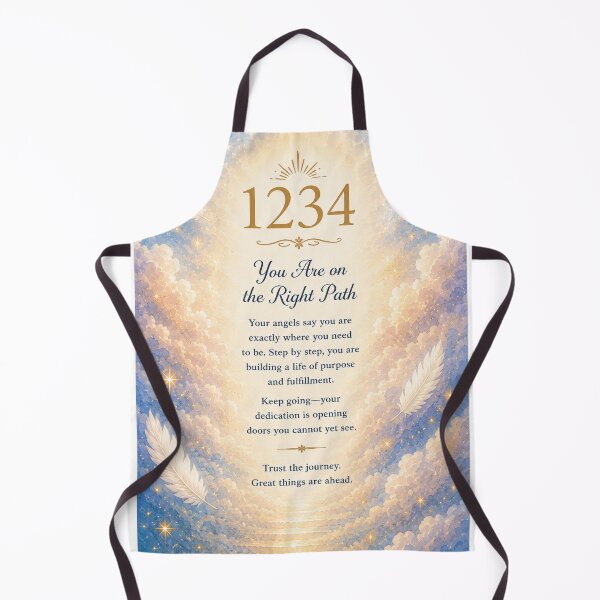 Item preview, 1234 You Are On The Right Path designed and sold by AngelLighthouse.