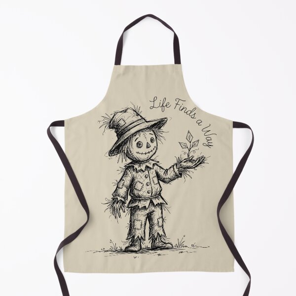 Item preview, Sprout Friend - Spooky Cute Scarecrow designed and sold by bapupa.