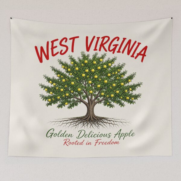Item preview, West Virginia Golden Delicious Apple Tree – Rooted in Freedom designed and sold by The-Drip-Studio.
