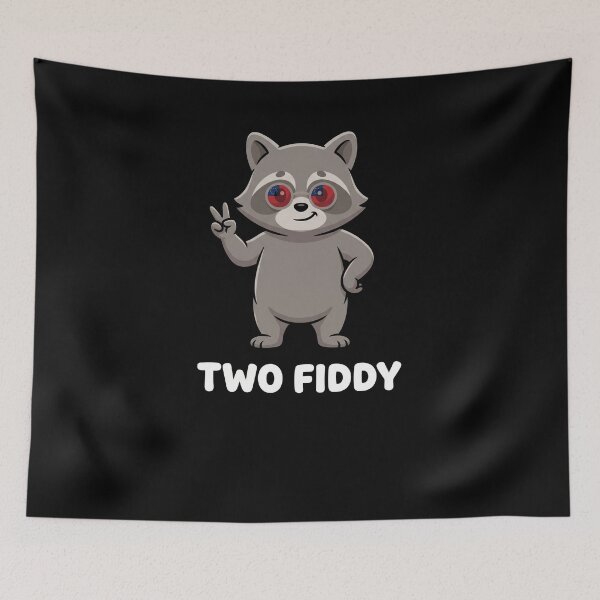 Item preview, Two Fiddy Raccoon Peace Sign Stoner Humor designed and sold by SofenArt.