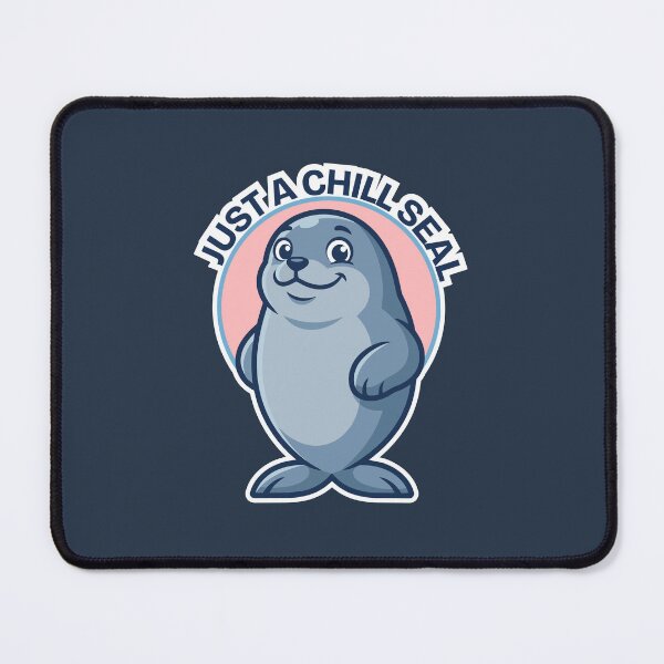 Item preview, Neil the Seal Sticker designed and sold by Colorsandpixels.