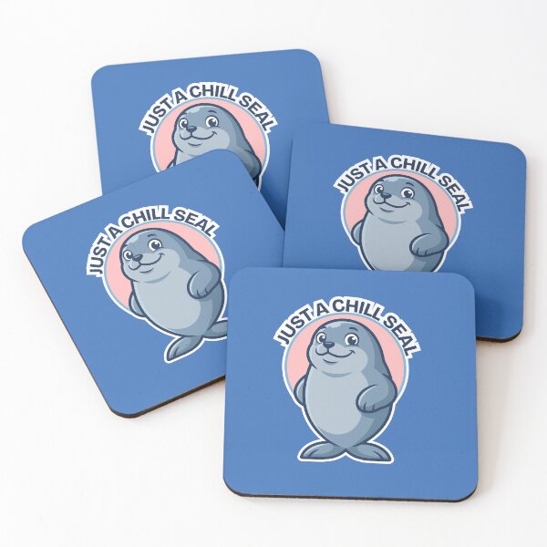 Item preview, Neil the Seal Sticker designed and sold by Colorsandpixels.