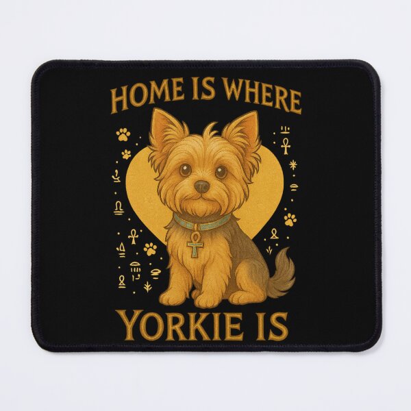 Item preview, Home Is Where My Yorkie Is Cute Yorkshire Terrier Dog Lover Design designed and sold by FurAndFlaireg.