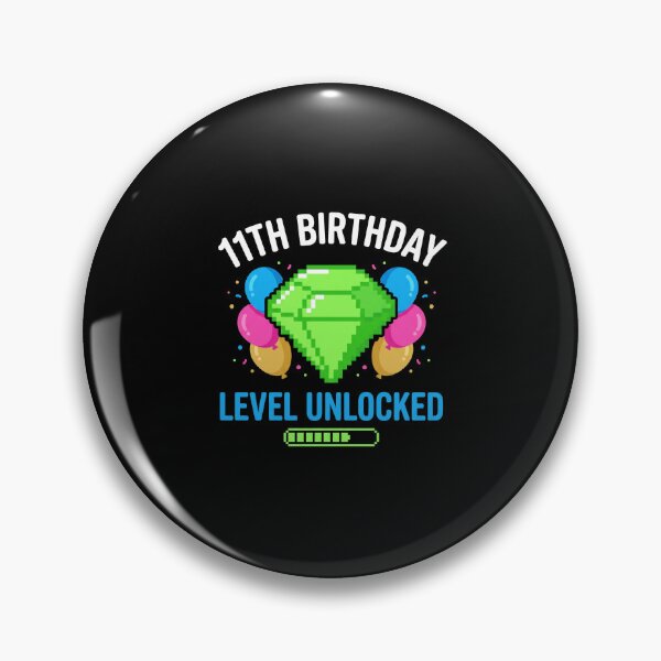Item preview, 11th Birthday Level Unlocked Gamer Celebration Eleven Year Old designed and sold by SofenArt.