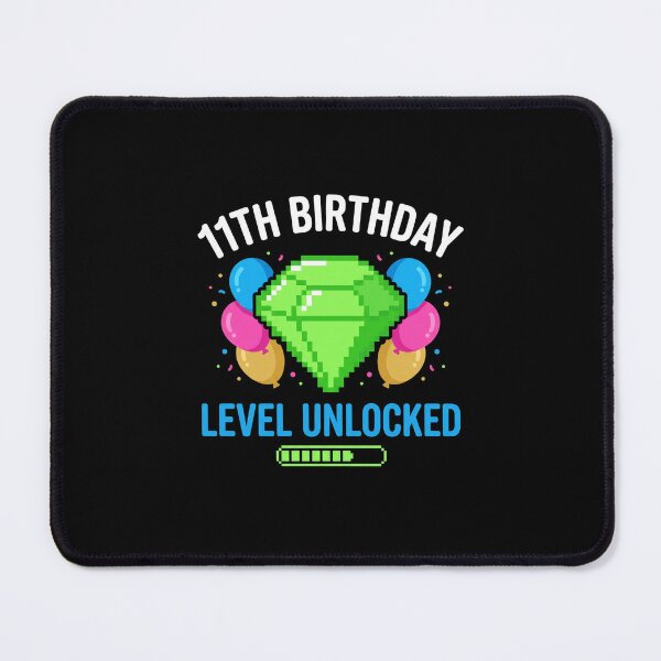 Item preview, 11th Birthday Level Unlocked Gamer Celebration Eleven Year Old designed and sold by SofenArt.