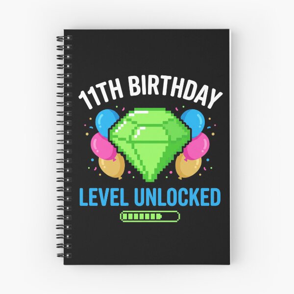Item preview, 11th Birthday Level Unlocked Gamer Celebration Eleven Year Old designed and sold by SofenArt.