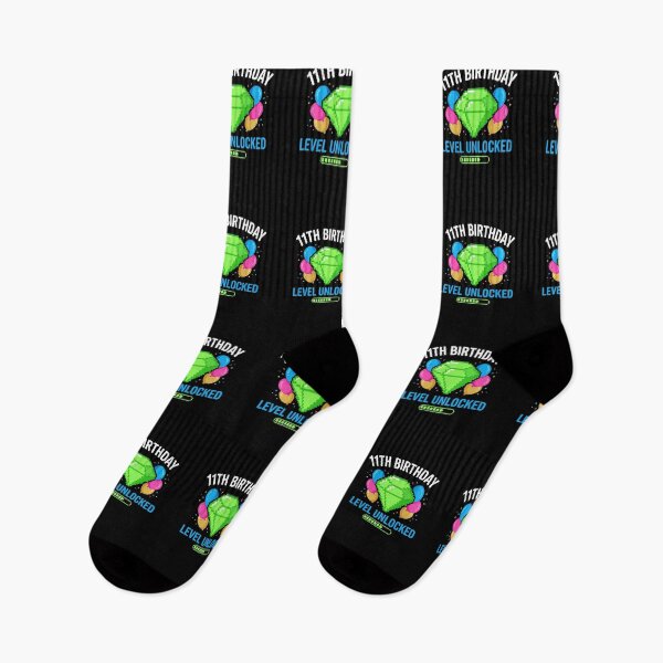 Item preview, 11th Birthday Level Unlocked Gamer Celebration Eleven Year Old designed and sold by SofenArt.