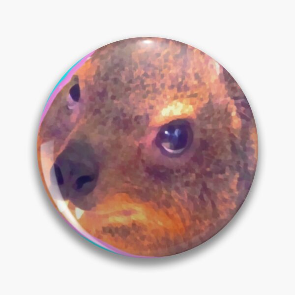 Item preview, Hyrax Close Up Vapor Neon Aesthetic Graphic designed and sold by CanvasArtCo.