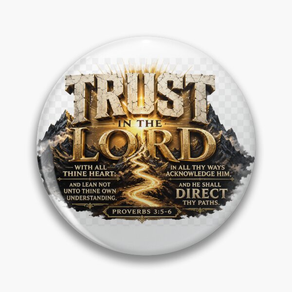 Item preview, trust in the Lord with all thine heart Proverb 3:5-6 designed and sold by Akosombo.