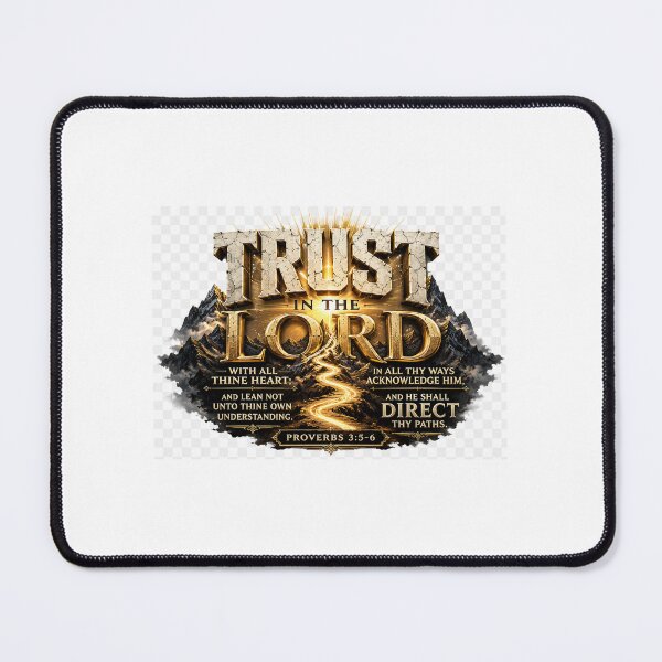 Item preview, trust in the Lord with all thine heart Proverb 3:5-6 designed and sold by Akosombo.