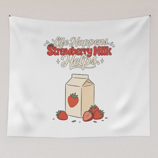 Item preview, Strawberry Milk designed and sold by ArcticFoxStudio.