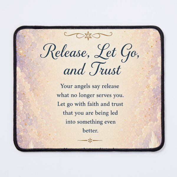 Item preview, 818 Release Let Go and Trust designed and sold by AngelLighthouse.