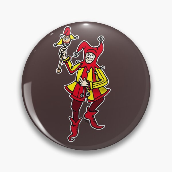 Item preview, The Shakespearean Fool – Whimsical Jester Art designed and sold by MyxaART.
