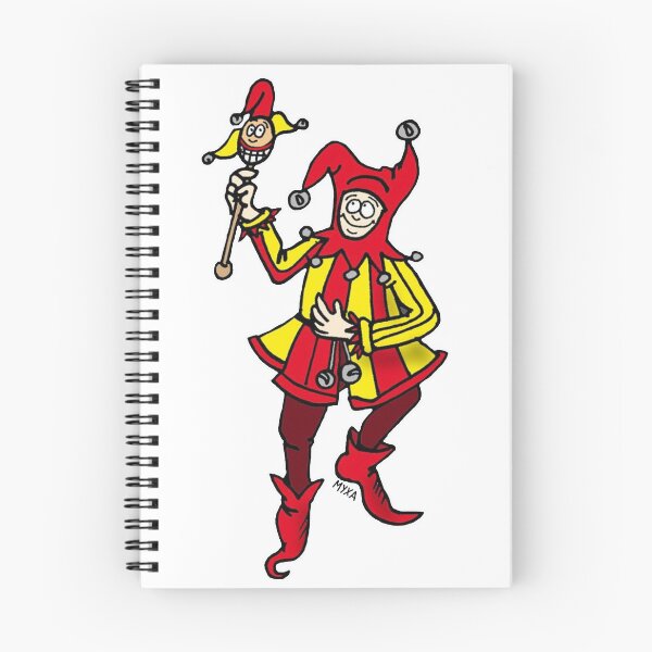 Item preview, The Shakespearean Fool – Whimsical Jester Art designed and sold by MyxaART.