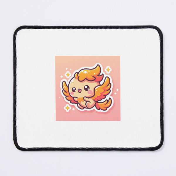 Item preview, Kawaii Phoenix Sticker | Cute Pastel Fantasy Bird designed and sold by PastelPawsArt.