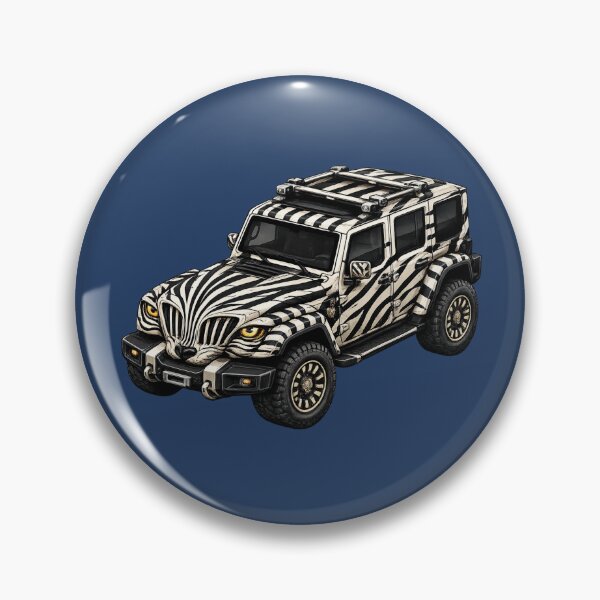 Item preview, BV-JZW — Zebra White Adventure SUV designed and sold by BROHLine Studio.