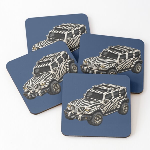 Item preview, BV-JZW — Zebra White Adventure SUV designed and sold by BROHLine Studio.